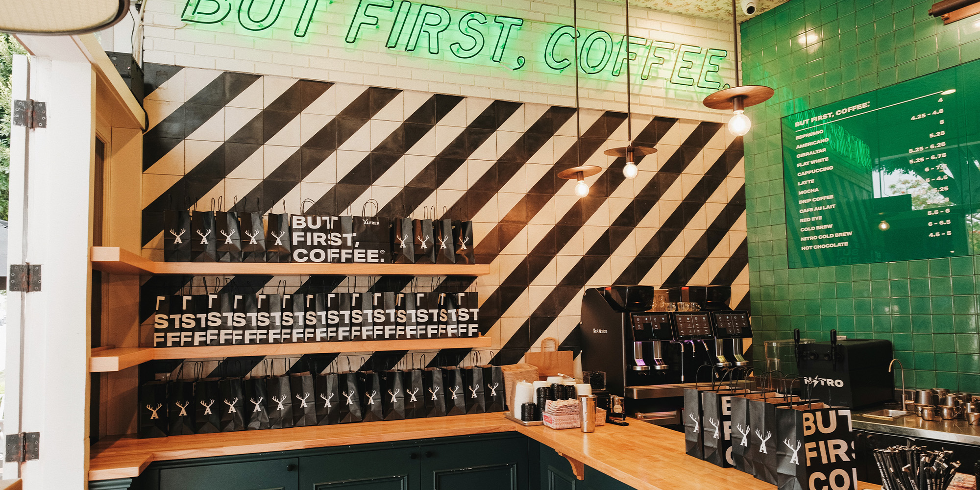 ひーオーダーページ Alfred Coffee Online Ordering